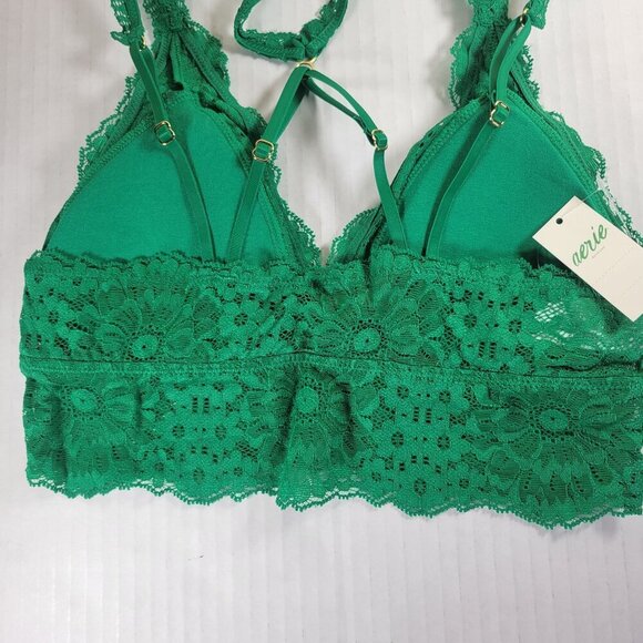 Aerie Lace Bralette & Smoothez Black Sheer Bralette Size S - Picture 8 of 16